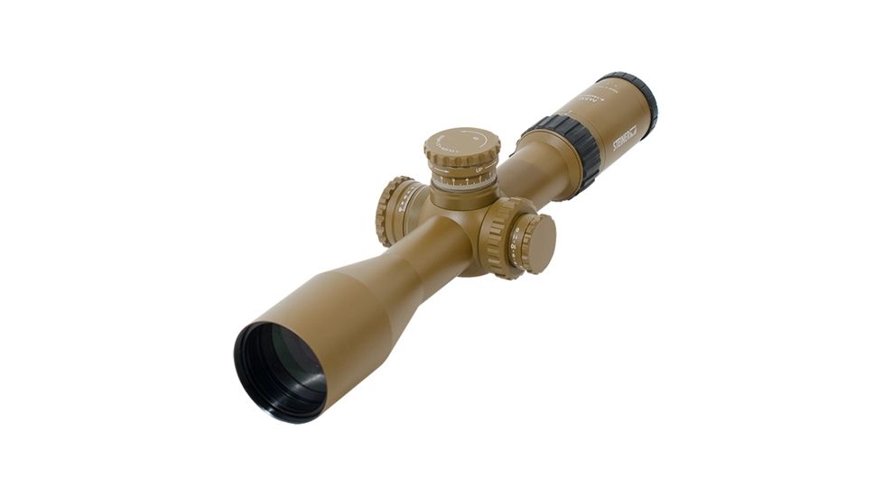 Steiner M5Xi Military 3-15x50 mm Rifle Scope, 34 mm Tube, First Focal Plane, Coyote Brown, Matte, Red G2B Mil-Dot Reticle, Mil Rad Adjustment, 8713-G2B