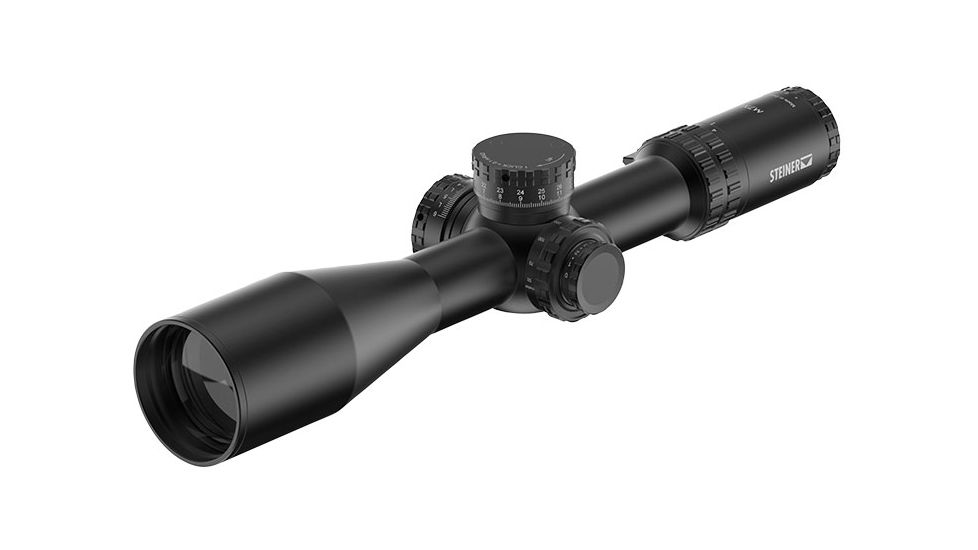 Steiner M7Xi Rifle Scope, 4-28x56mm, 34mm Tube, First Focal Plane, MSR2 Reticle, Matte, Black, 8719-MSR2