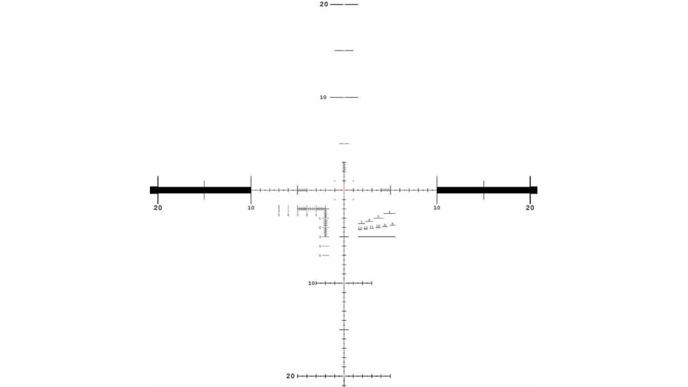 Steiner M7Xi Rifle Scope, 2.9-20x56mm, 34mm Tube, First Focal Plane, MSR2 Reticle, Matte, Black, 8717-MSR2IFS