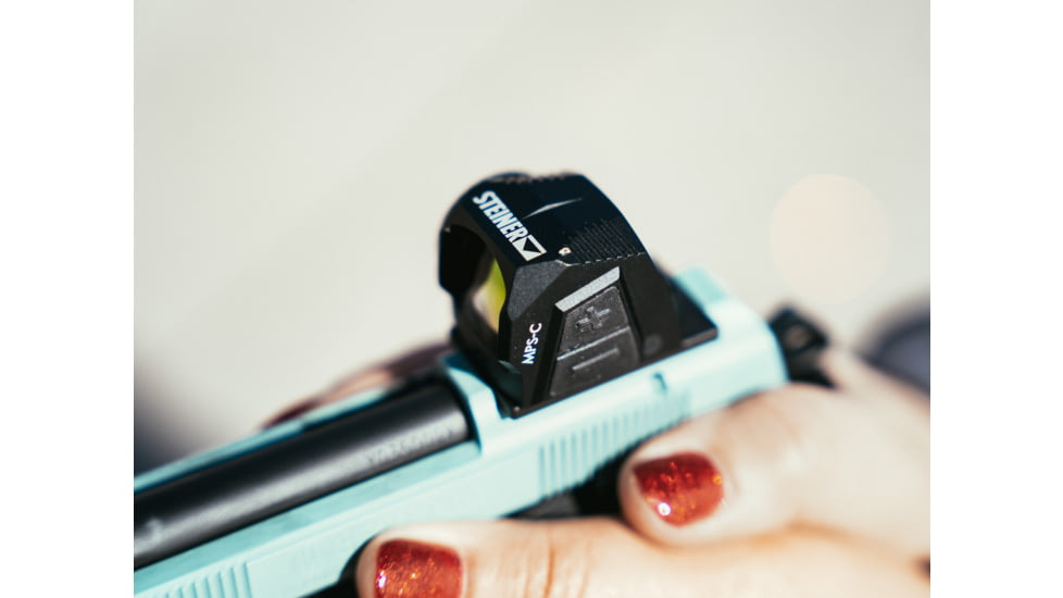 Steiner MPSc Reflex Red Dot Sight, 1x21-19mm, 2MOA Reticle, Black, 8700000039