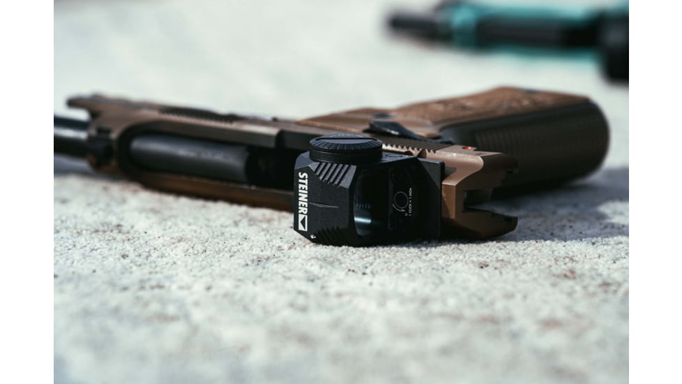 Steiner MPSc Reflex Red Dot Sight, 1x21-19mm, 2MOA Reticle, Black, 8700000039