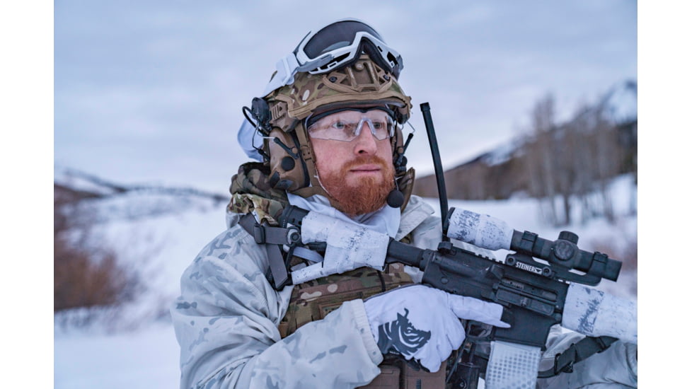 Steiner P4Xi Rifle Scope, 1-4x24mm, 30mm Tube, Second Focal Plane, P3TR Reticle, Matte, Black, 5202