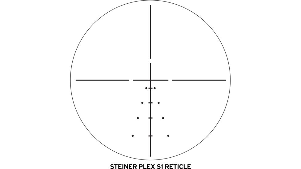 DEMO, Steiner GS3 4-20x50 mm Rifle Scope, 30 mm Tube, Second Focal Plane, Black, Matte, Non-Illuminated 4A Reticle, MOA Adjustment, 5012-DEMO