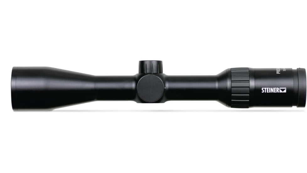 Steiner Predator 4 Rifle Scope, 2.5-10x42mm, 30mm Tube, Second Focal Plane, Ballistic E3 Reticle, Matte, Black, 8770