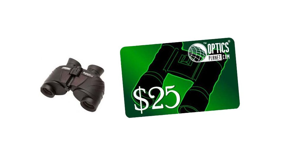Steiner Safari Ultrasharp CF 10x30 Binocular and FREE 25 OpticsPlanet Gift Certificate