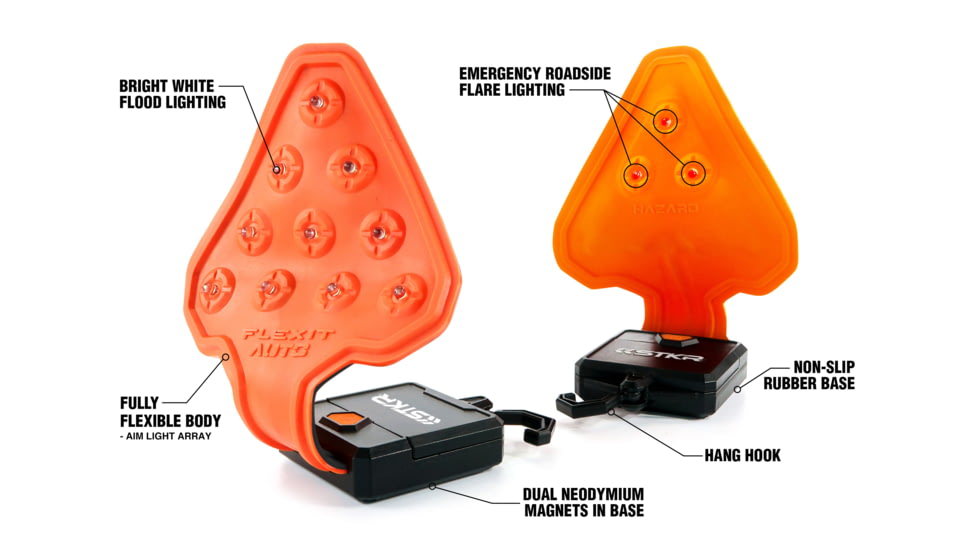 STKR Concepts Flexit Auto 180 Lumens Flexible/magnetic Flashlight