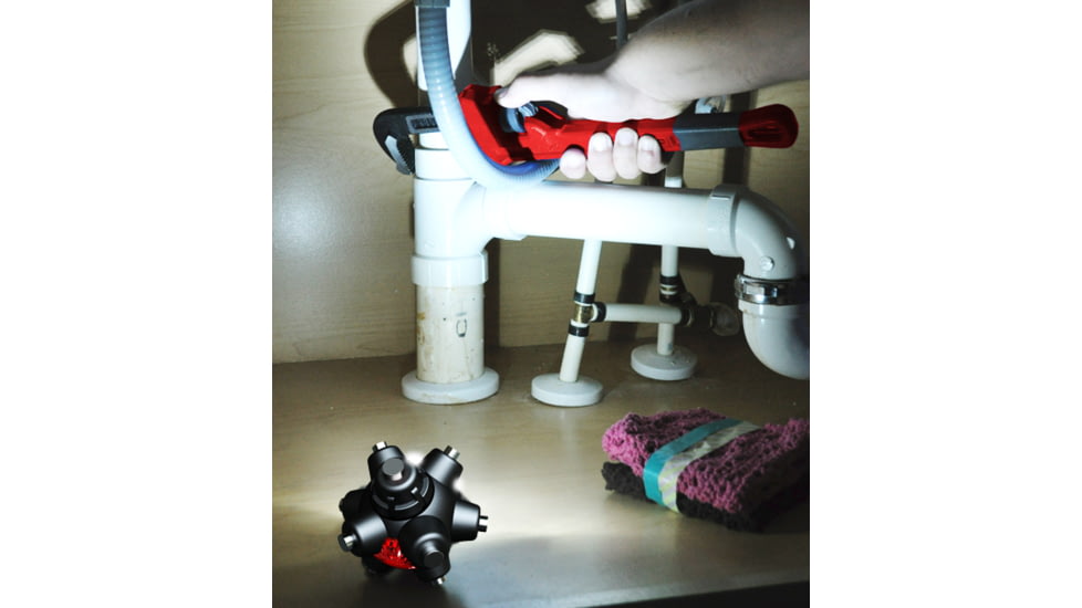 STKR Concepts Professional Light Mine 120 Lumens W/red Hzrd Lgt