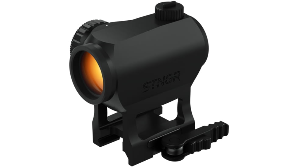 STNGR Axiom II Red Dot Sight, 2 MOA Red Dot Reticle w/ QD Mount Bundle, Black, UI-BNH0-JFHR