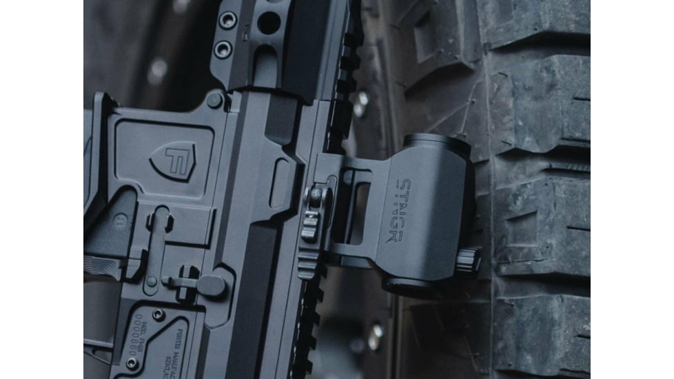 STNGR Axiom II Red Dot Sight, 2 MOA Red Dot Reticle w/ QD Mount Bundle, Black, UI-BNH0-JFHR