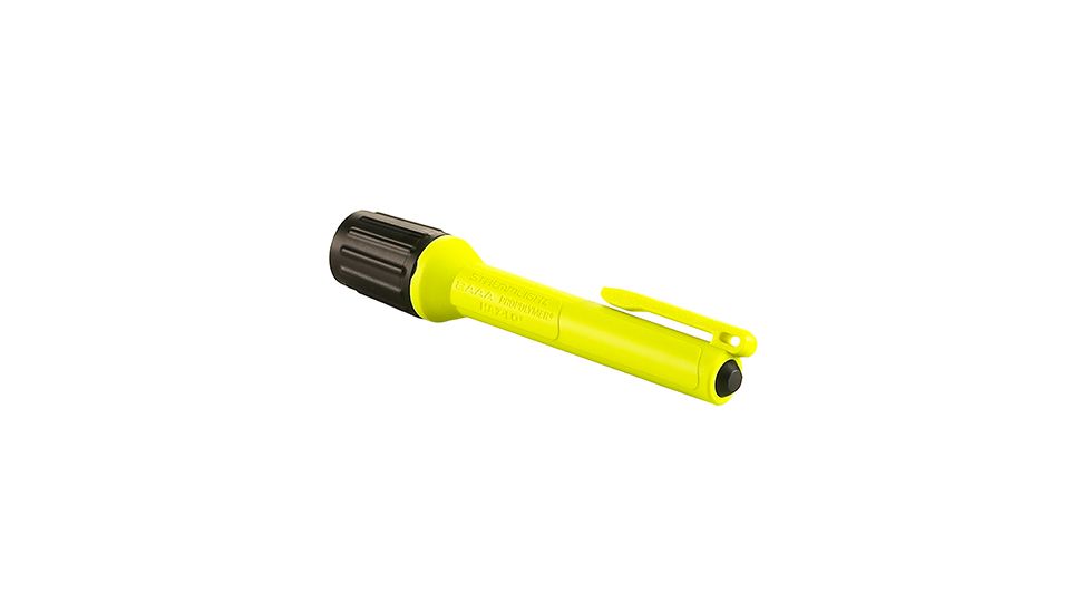 Streamlight 2AAA ProPolymer HAZ-LO Ultra Compact LED 60 Lumens Flashlight, Box, Yellow 66505