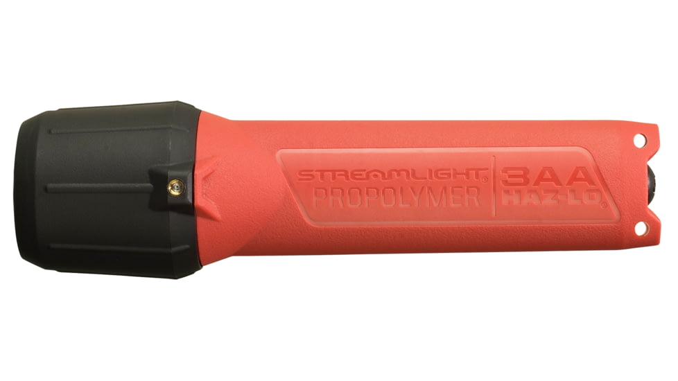 Streamlight 3Aa Propolymer Flashlight, Inmetro Rated, 120 Lumen White Led, 3 X Aa Battery, Blister Pack, Orange, 68727