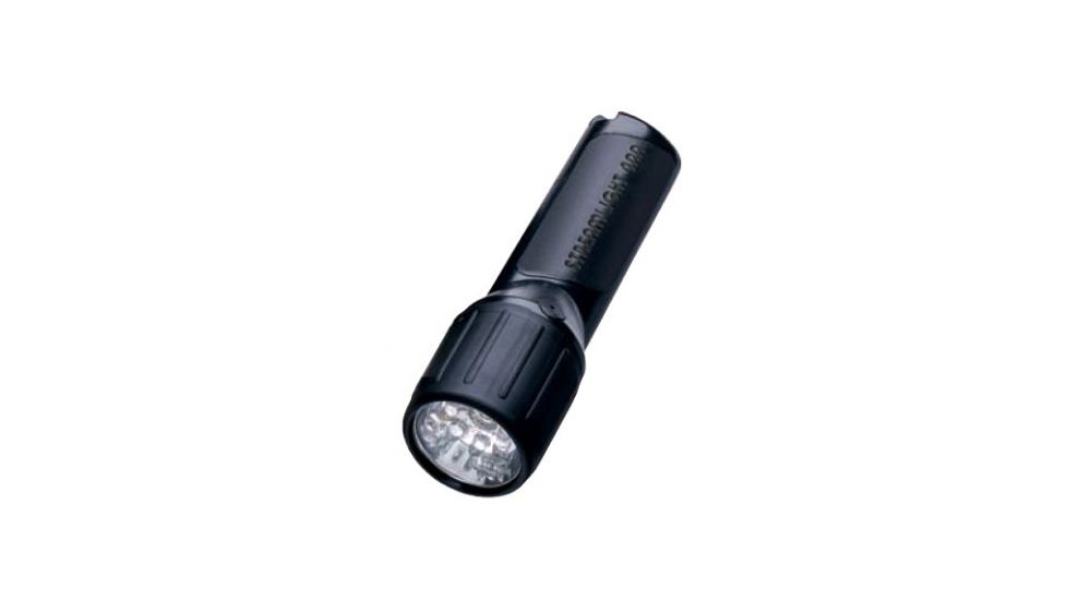 Streamlight 4AA Propolymer LED Flashlight, White LEDs, w/Batteries, Black, Box, 68301