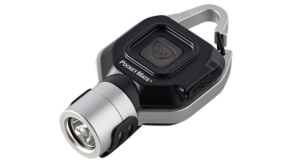 Streamlight Pocket Mate Ultra-Compact LED Flashlight, Lithium Ion, White, 325 Lumens, Silver, 73300