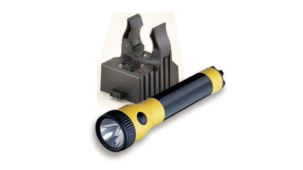 Streamlight PolyStinger Yellow Flashlight with DC Charger
