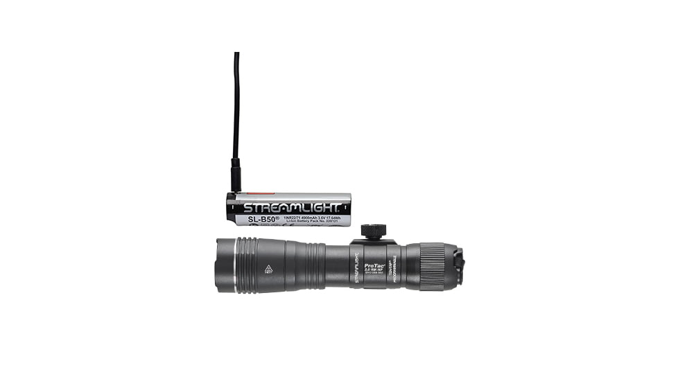 Streamlight Protac 2.0 Rail Mount HP 2000 Lumens Weapon Light, SL-B50 Rechargeable, with M-LOK Mount, USB-C Cord, Black, 89013