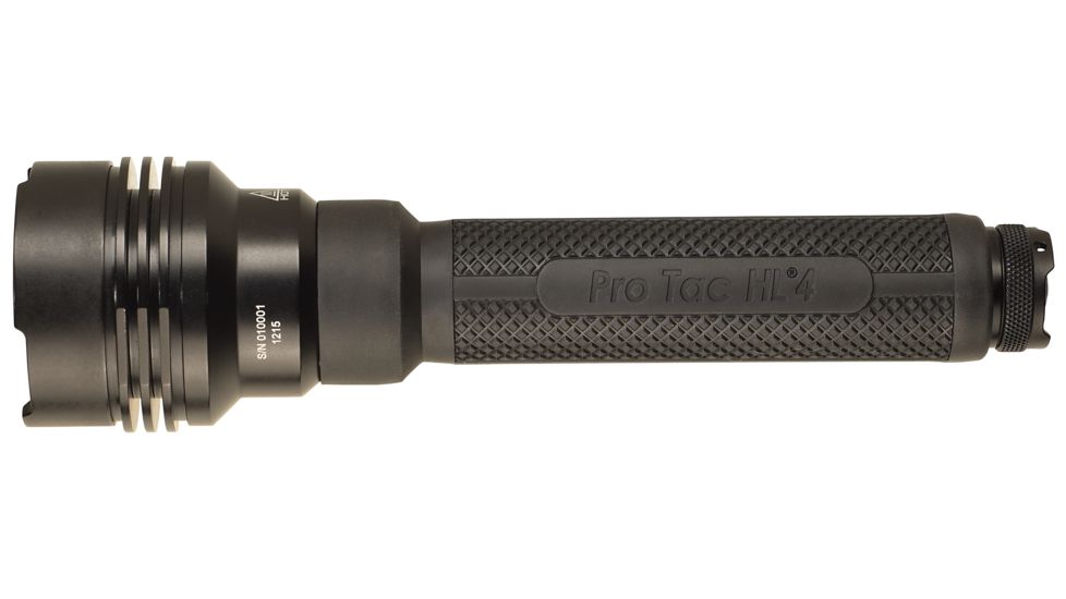Streamlight ProTac HL4 Tactial Light, 2,200 Lumen, Black, 88060