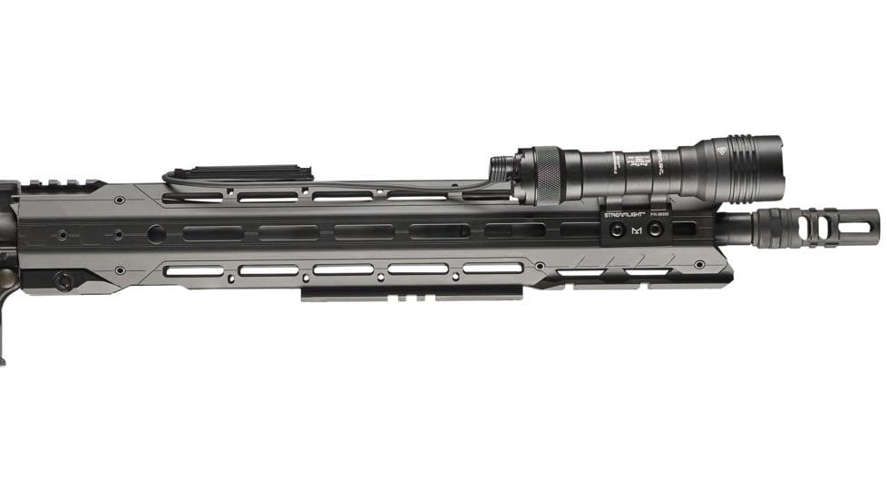 Streamlight ProTac Rail Mount HL-X Pro Long Range Gun Light w/Remote Switch, Tail Switch, M-LOK Mount, Mounting Hardware, 2 CR123A Lithium Batteries, Black, 88126