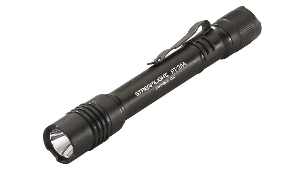 Streamlight PT Professional Tactical Series 2AA LED Flashlight, Black, 88033