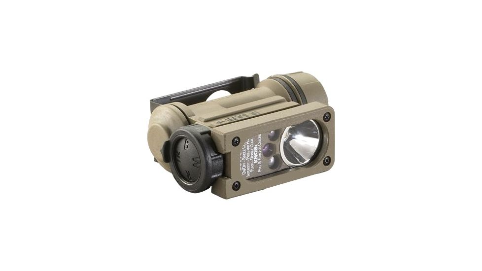 Streamlight Sidewinder Compact II Military Model Flashlight w/White,Red,Blue,IR LED 14516