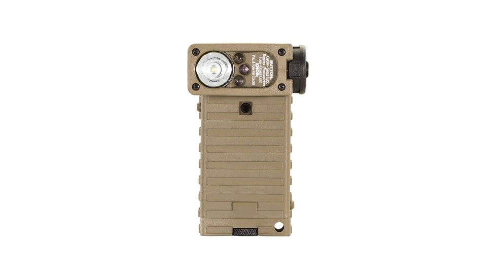 Streamlight Sidewinder LED Hands Free Flashlight, Military Model, White, Red, Blue, IR LEDs, Clam, Coyote, 14072