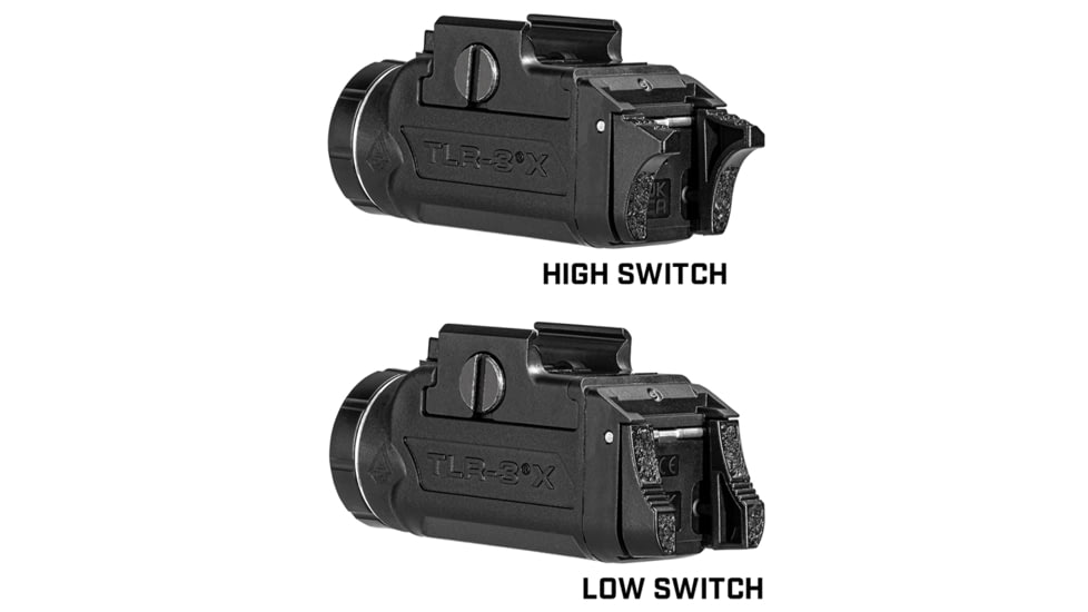 Streamlight TLR-3X 500 Lumens LED Weapon Light for Glock and FN