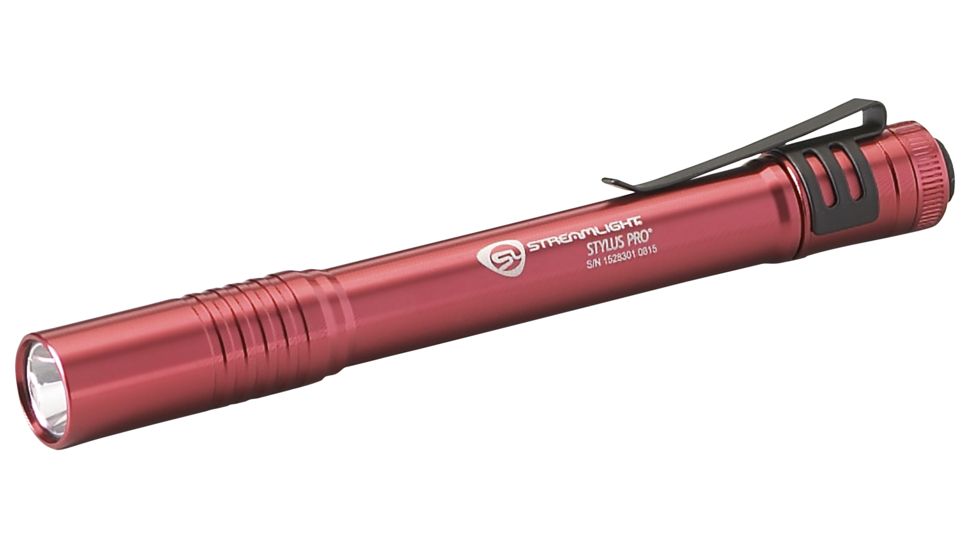 Streamlight Stylus Pro 90 Lumens Penlight, Red, Blister Pack, 66120
