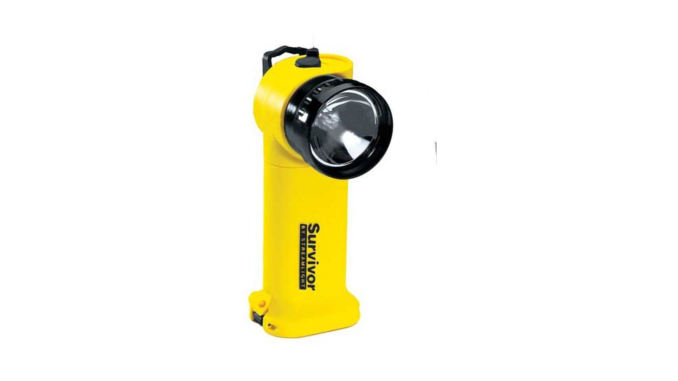 Streamlight Survivor Div 2 Flashlight, Yellow, Light only - WITHOUT CHARGER