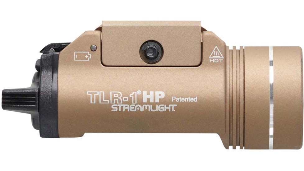 Streamlight TLR-1 HP FDE Aluminum 1000 Lumens Rail Mount Mount, 59151