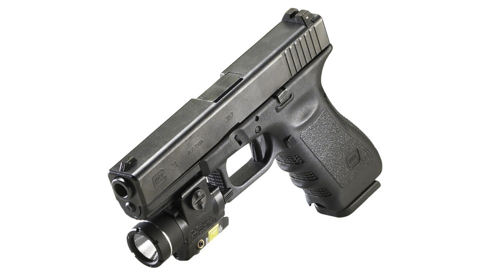 Streamlight TLR-4G Compact Tactical Light, CR2 Lithium Battery, Heckler &amp; Koch USP Compact, 160 Lumens, Black, 69245