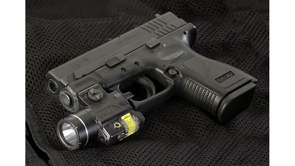 Streamlight TLR-4G Compact Tactical Light, CR2 Lithium Battery, Heckler &amp; Koch USP Compact, 160 Lumens, Black, 69245