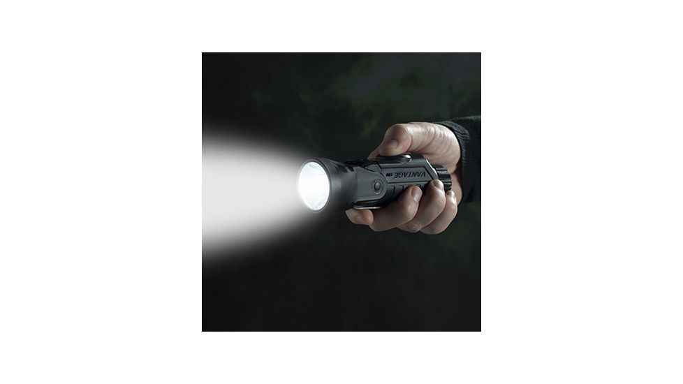 Streamlight Vantage 180 X USB Flashlight, 250 Lumens w/ 18650 USB battery, helmet bracket, Black 88913