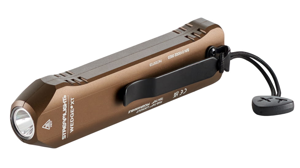 Streamlight Wedge XT LED Flashlight, USB-C Rechargeable, White, 500 Lumens, Coyote, 88813
