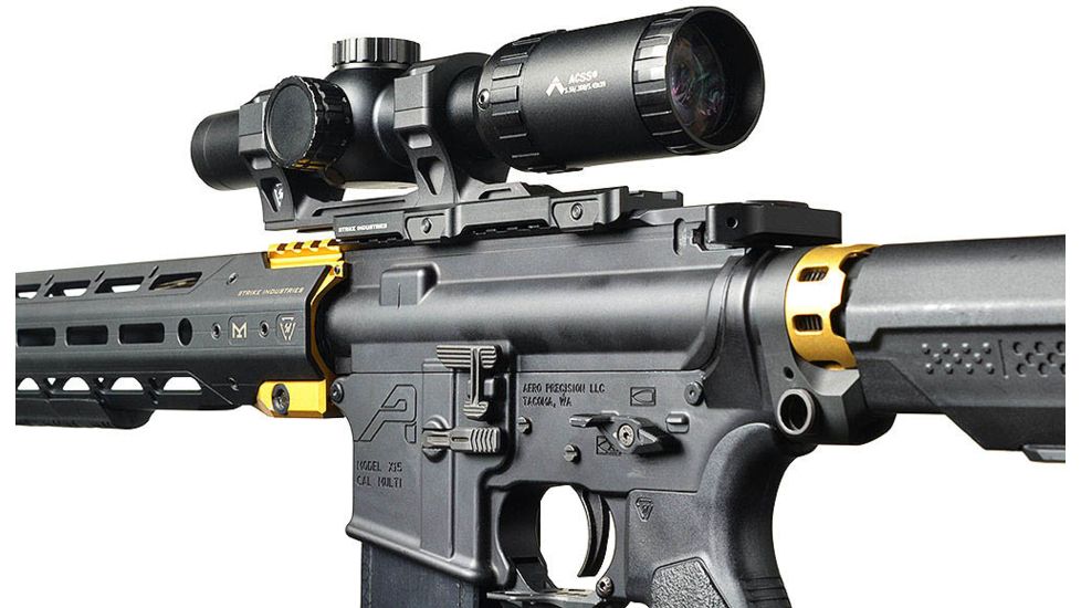 Strike Industries Adjustable Scope Mount, Black, One Size, 793811763454