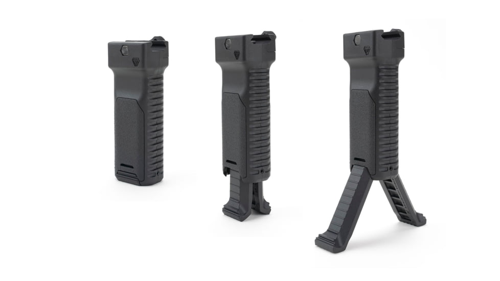 Strike Industries AR Strike Bipod Grip For 1913 Picatinny Rails, Black, One Size, SI-AR-BIPOD