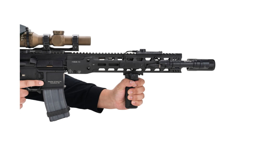 Strike Industries AR Strike Bipod Grip For 1913 Picatinny Rails, Black, One Size, SI-AR-BIPOD