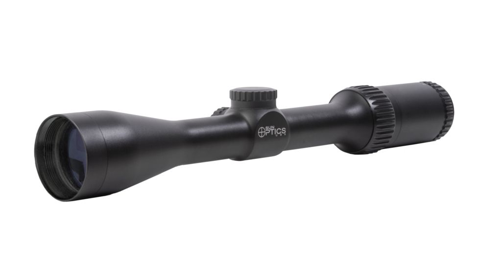Sun Optics 1&quot; 3-9x40/Shorty Forty II/BDC/Compact, BL MATTE, CS31-3940BDC