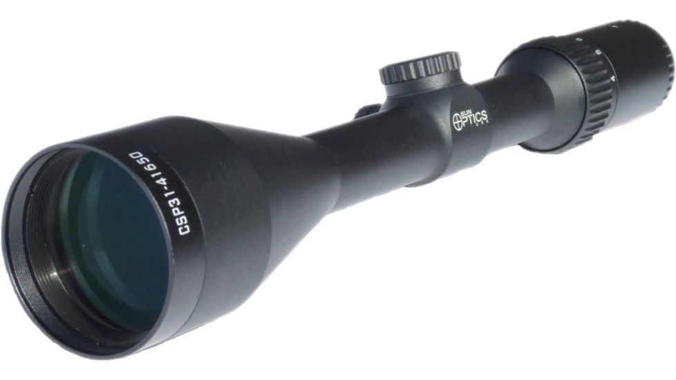 Sun Optics 1in. 4-16X50/BDC/Low Profile Turrets/Blk. Matte, BL MATTE, CS31-41650