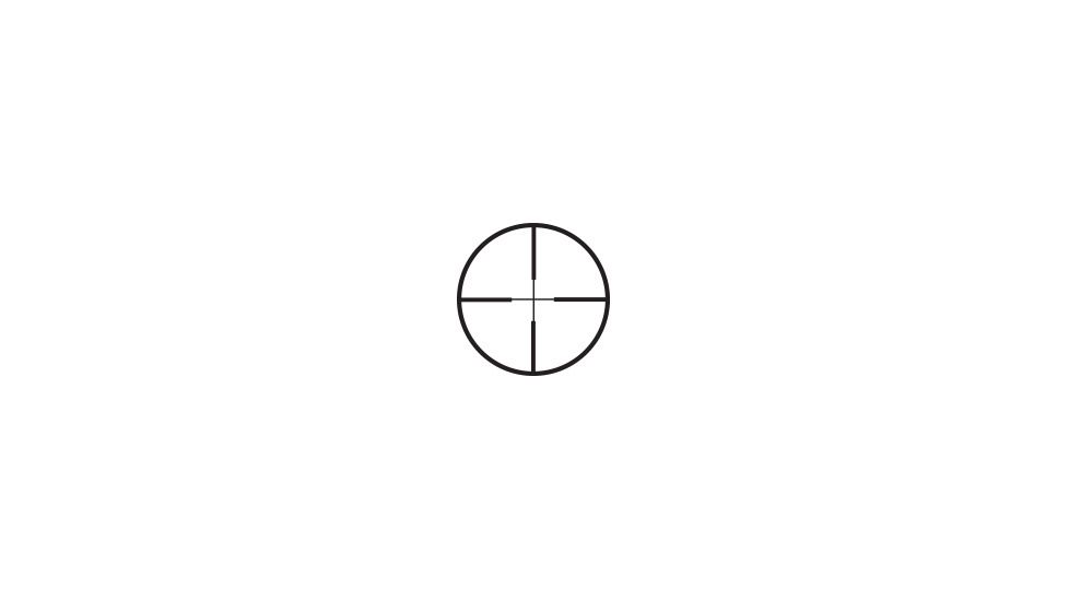 Sun Optics 1in Rimfire Scope-Duplex Ret-w/covers-w/.22 Rings, Matte Black, 1in, CS22-3940