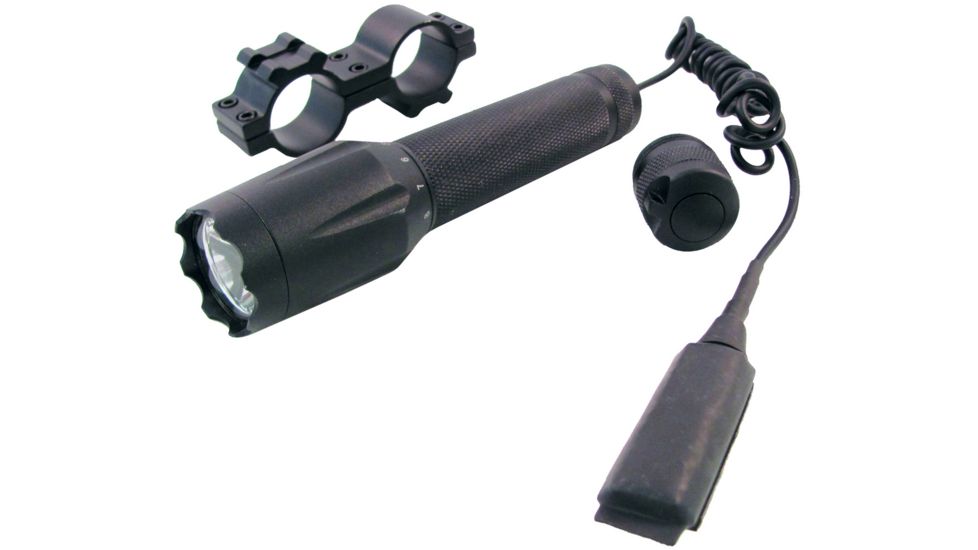 Sun Optics 3W Led 250 Lumens Flashlight /12 Stage w/Strobe CF-DT10M2