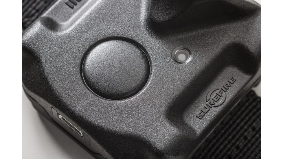 SureFire Compact Wrist Light, Recharge Lithium Ion, 300 Lumens, 2211-A-BK-PLM