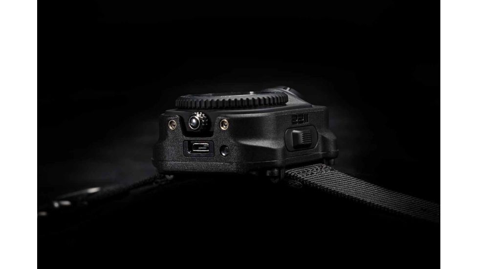 SureFire 2211 Wristlight With Surefire Watch Movement, Rechargeable Li-Ion, 15/60/300 Lumens, Black, 2211-B-BK-SF