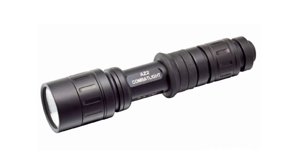 Surefire AZ2 Combat Light Dual Output 150 Lumen LED Flashlight w/ Strobe AZ2-S-BK-WH