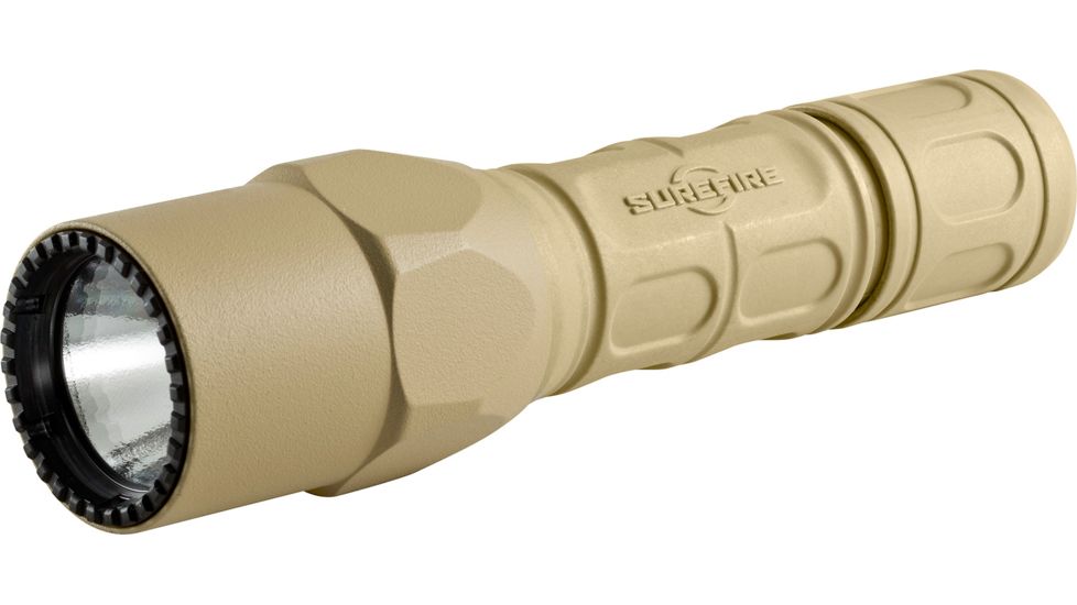 SureFire Pro Flashlight, Dual Output LED, Tan, G2X-D-TN