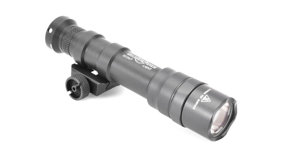 SureFire M600 Ultra Scout Light LED Weapon Light, Black, M600DF-BK