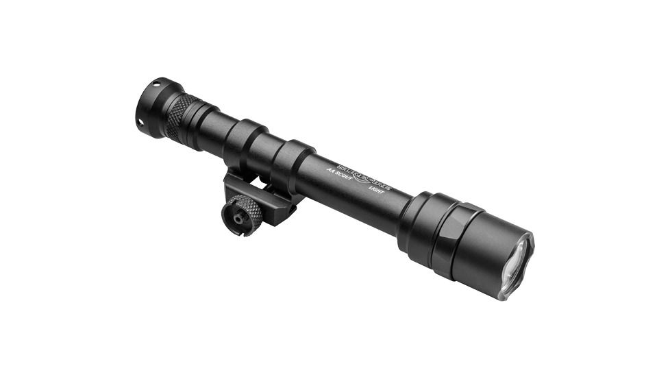 SureFire M600AA-DSS Scout Light, 200 Lumens, AA Lithium Batteries, Tailcap Switch Only, Black M600AA-DSS