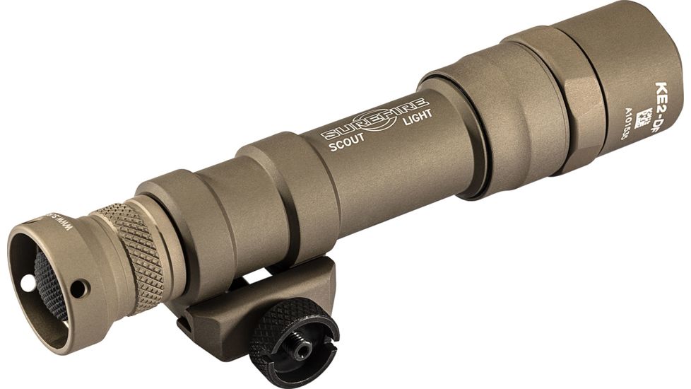 SureFire M600DF Ultra Scout Light, Dual Fuel LED Weapon Light, 1500 Lumens, Tan M600DF-TN