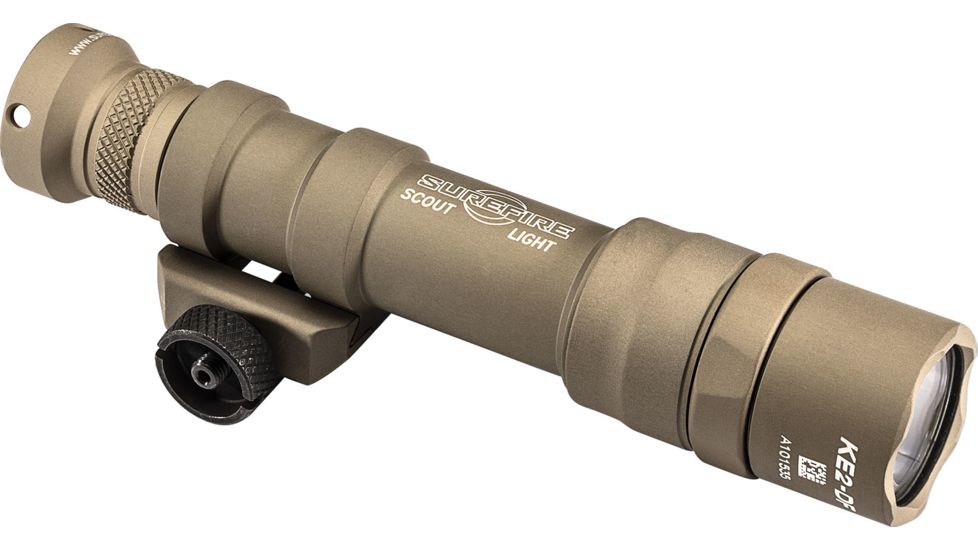 SureFire M600DF Ultra Scout Light, Dual Fuel LED Weapon Light, 1500 Lumens, Tan M600DF-TN