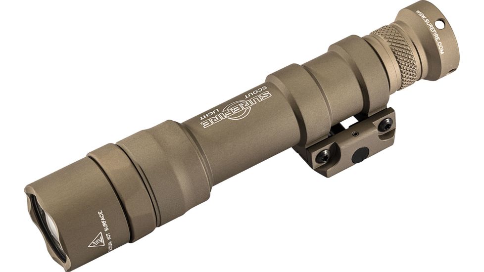 SureFire M600DF Ultra Scout Light, Dual Fuel LED Weapon Light, 1500 Lumens, Tan M600DF-TN