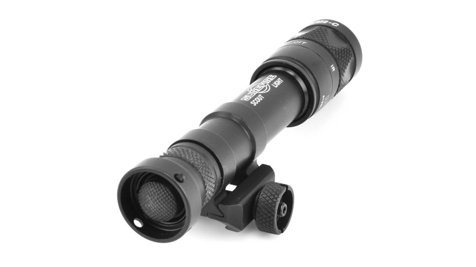 SureFire M600AAV Scout Light LED Weapon Light, 123A Lithium, 350 Lumens, Tan, M600V-B-Z68-BK