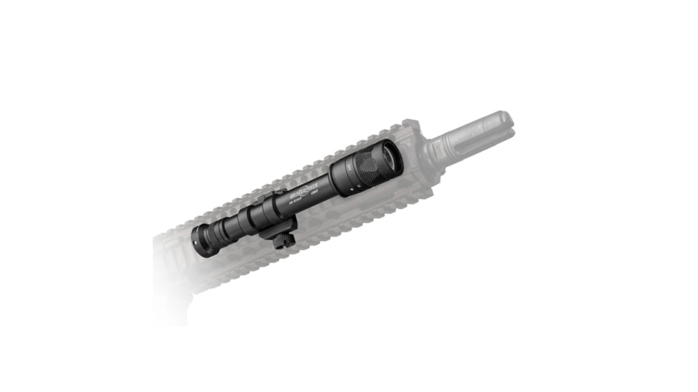SureFire M600V Scout Weapon Light, AA, White and IR, 250 Lumens, Black, M600AAV-B-Z68-BK